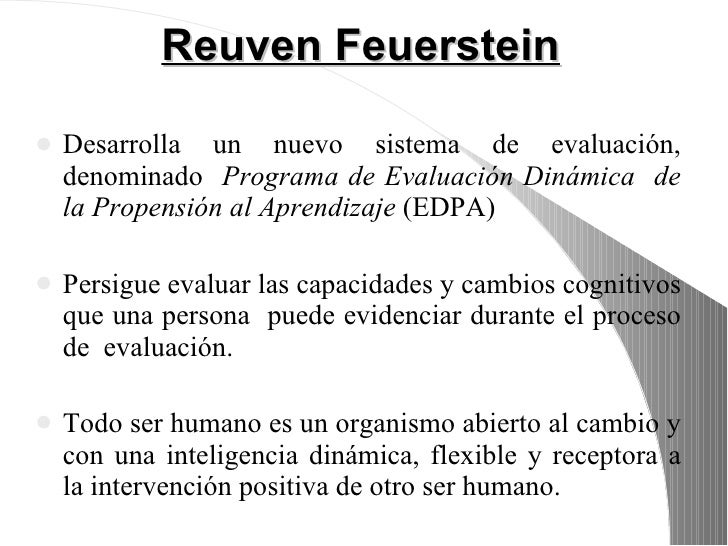 aprendizaje mediado reuven feuerstein